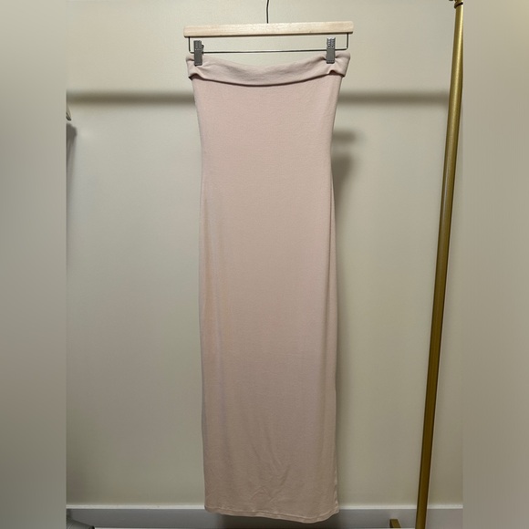 Nude Maxi bodycon tube dress - Picture 5 of 7